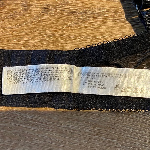 b.tempt'd by Wacoal B. Inspired Contour Underwire Balconette Bra, Night/Dazzling - Picture 9 of 11